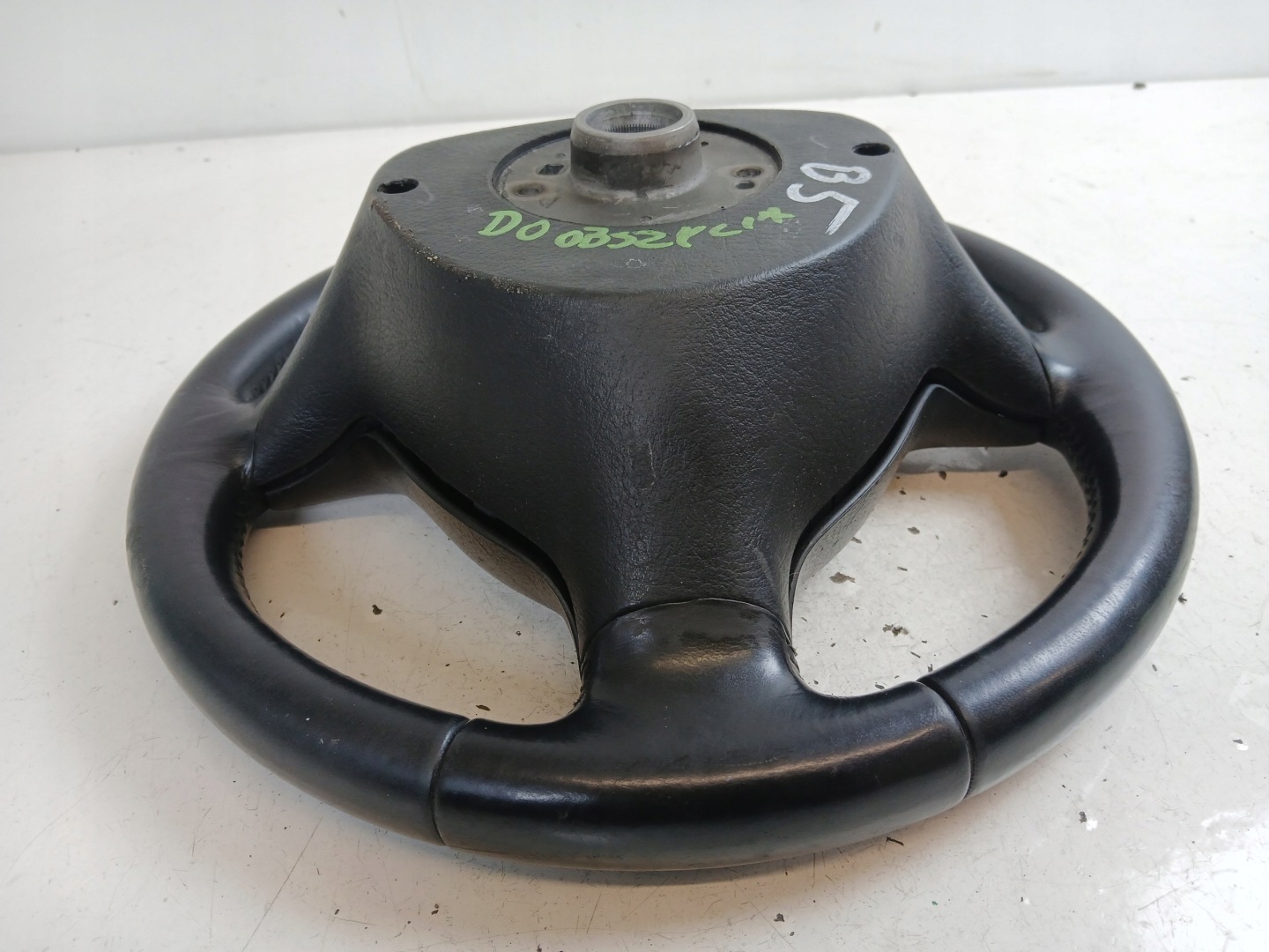 VW PASSAT B5 VW GOLF IV BORA steering wheel, leather leather DO trim