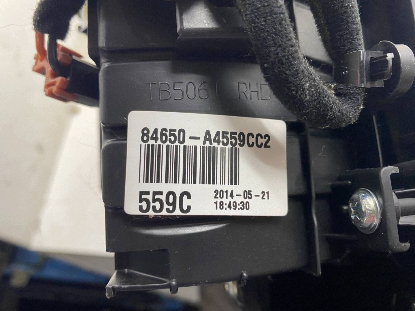 cendrier boîte a gant passager console KIA CARENS IV 84650-A4559 (2013-2016)