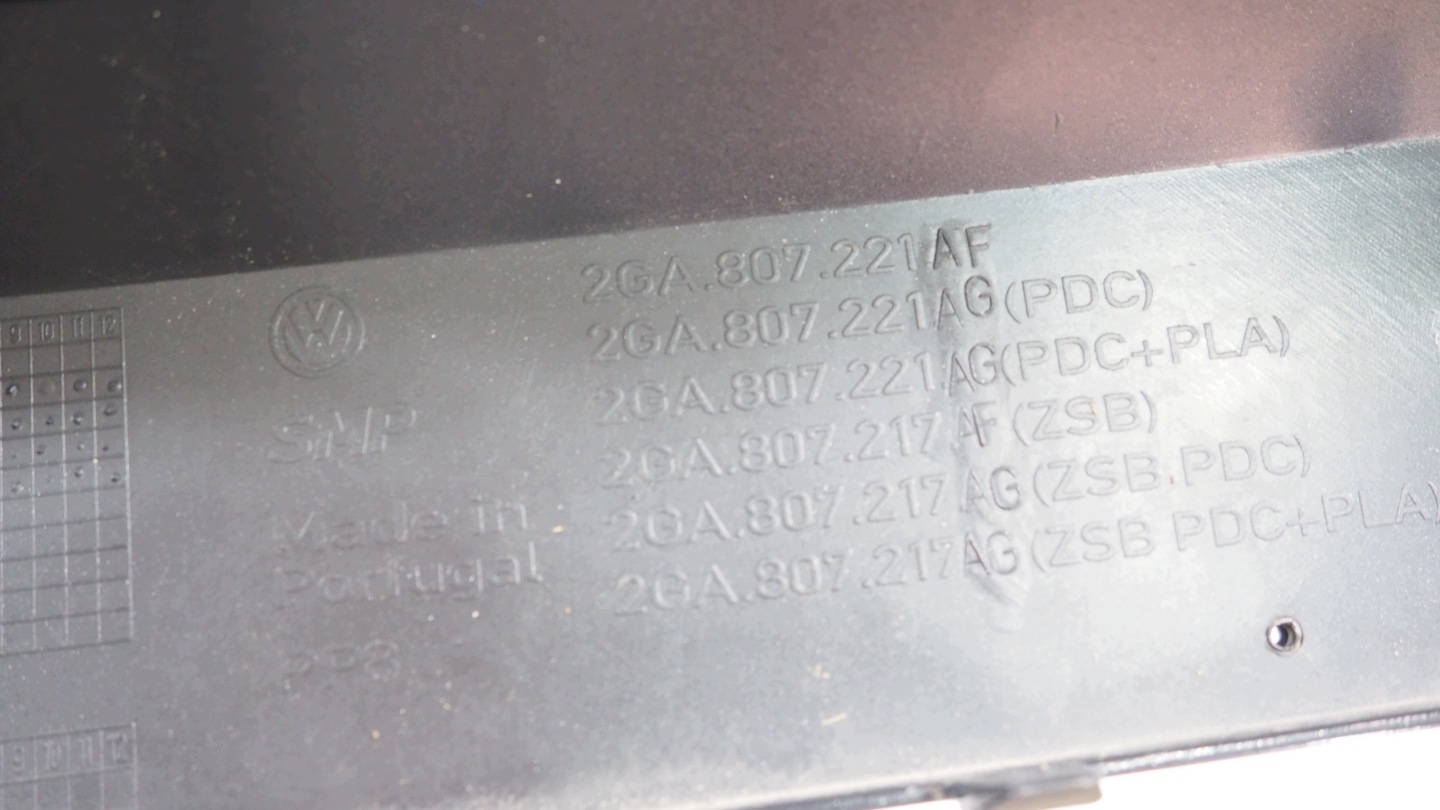 VW T Roc nárazník předek přední 2GA807221AF