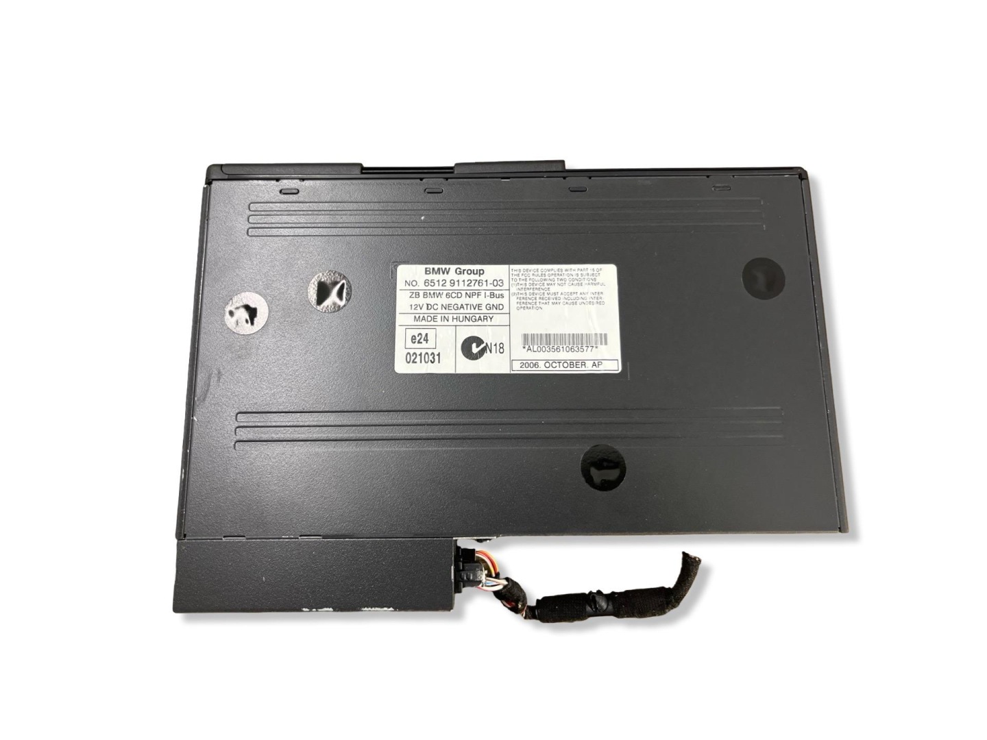 Wechsler plyt CD BMW X3 E83 facelift 2006 9112761