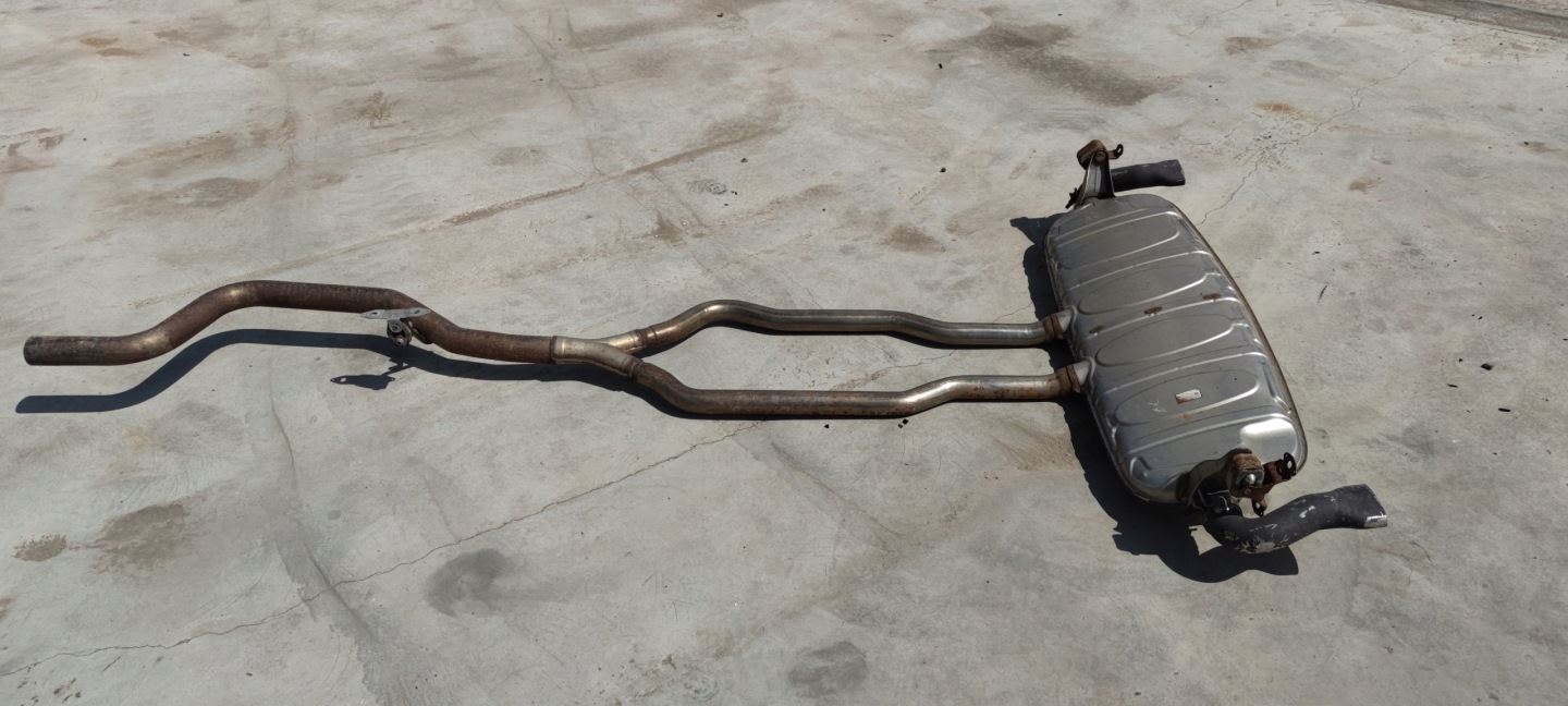 muffler, exhaust AUDI Q7