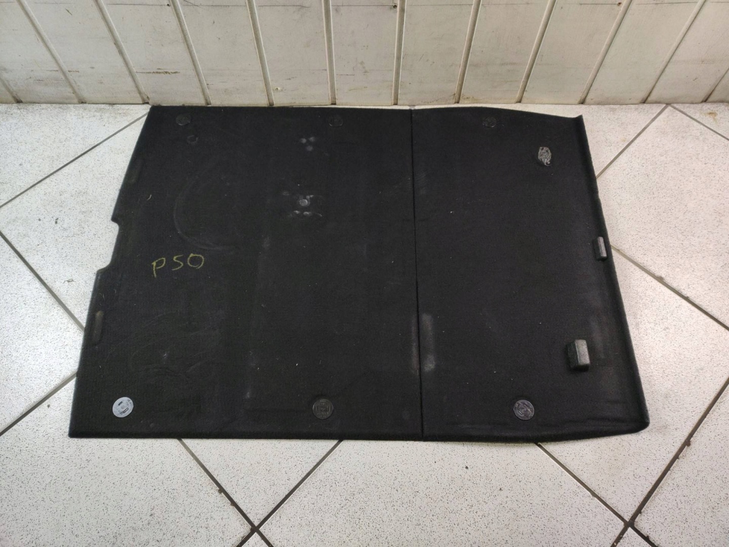 mats floor boot BMW 3 F30 2013