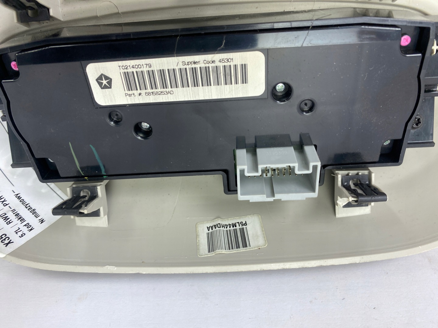 control panel klimatyzacja rear part Dodge Durango 5.7L 2014+ USA