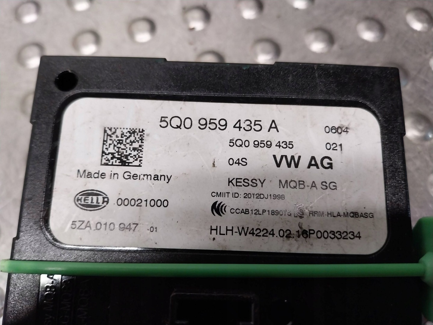 module control unit KESSY 5Q0959435 FABIA III A3 8V GOLF VII TIGUAN II