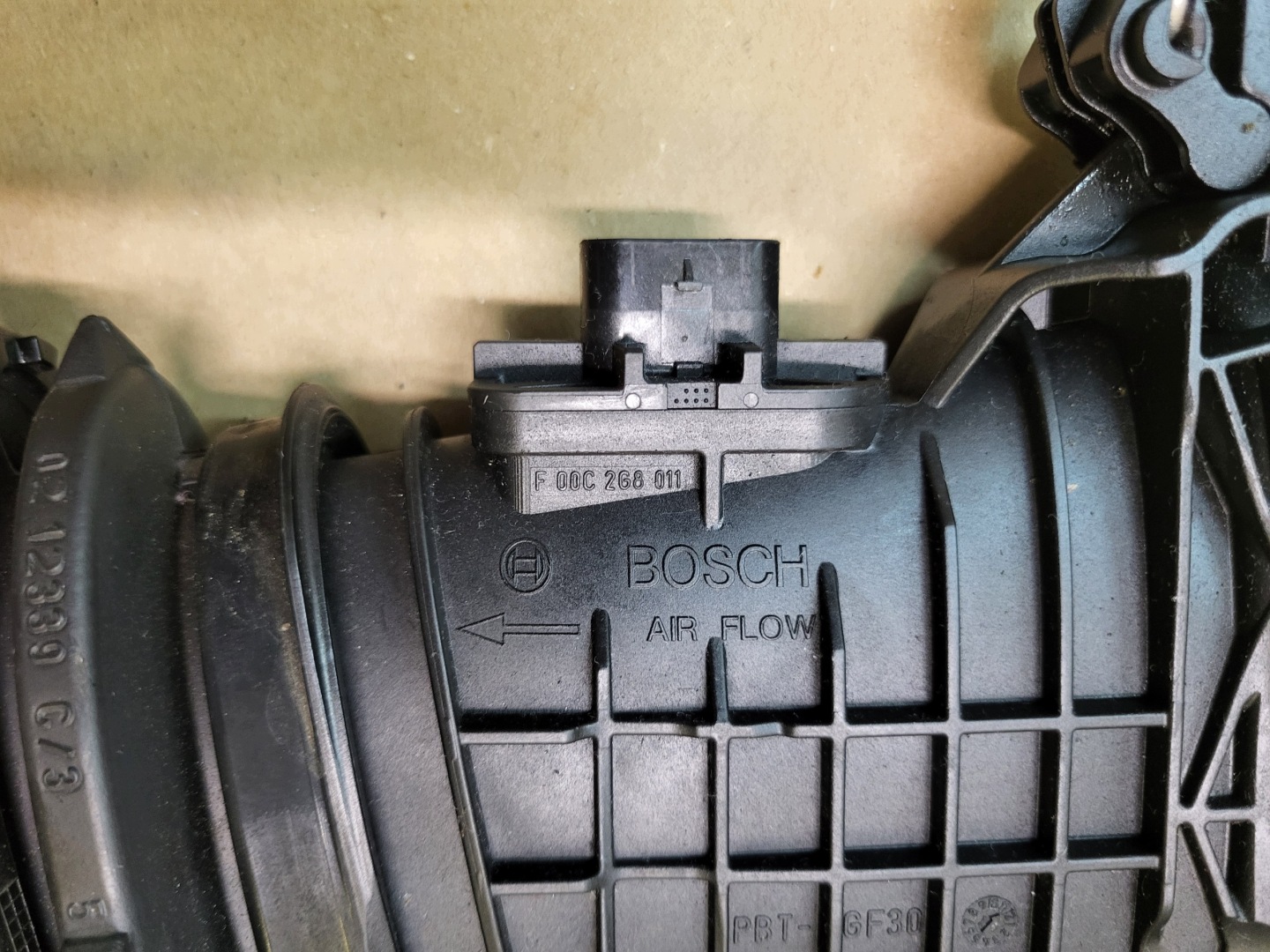 ansaugrohr kanal schlauch luft luftmassenmesser MERCEDES ML GL W164 350 CDI OE