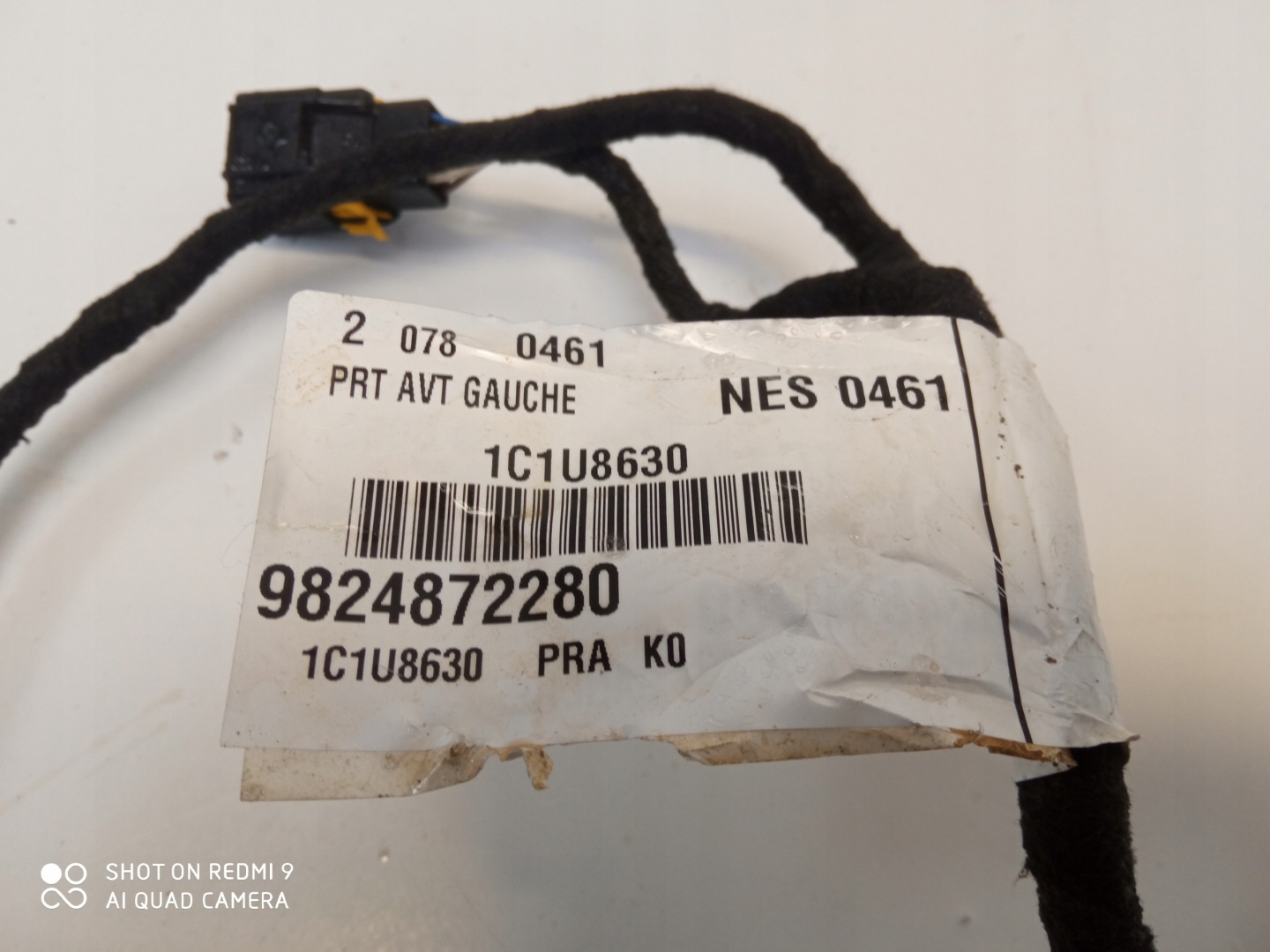OPEL VIVARO 3 ZAFIRA D wiring bundle door