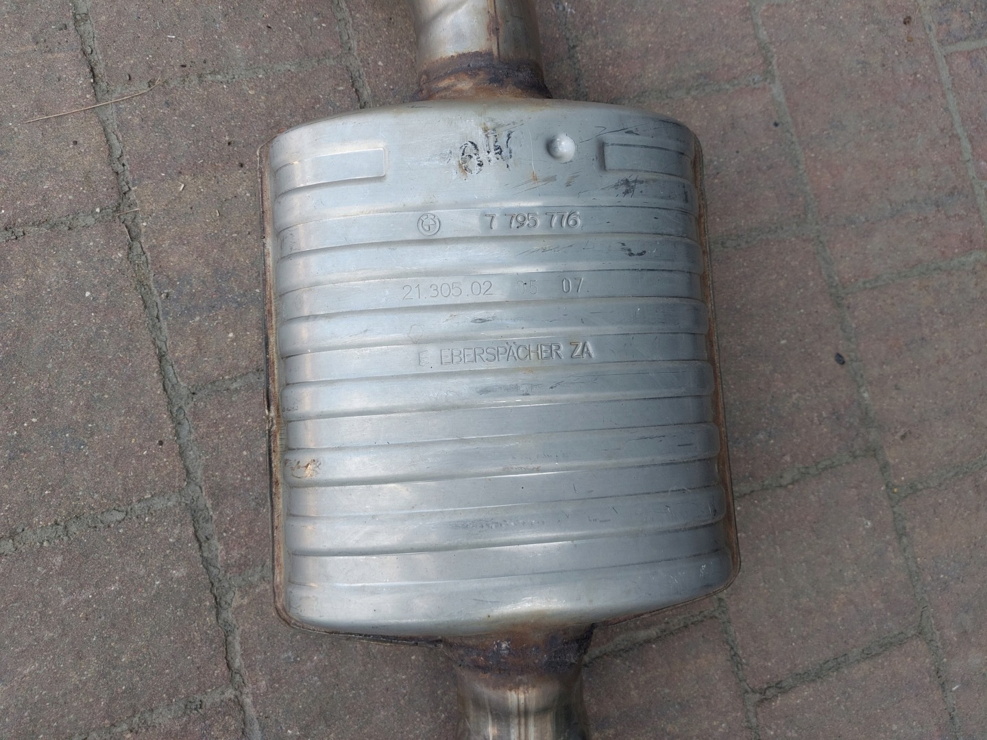 muffler, exhaust BMW E90 DIESEL 7795776 7795777