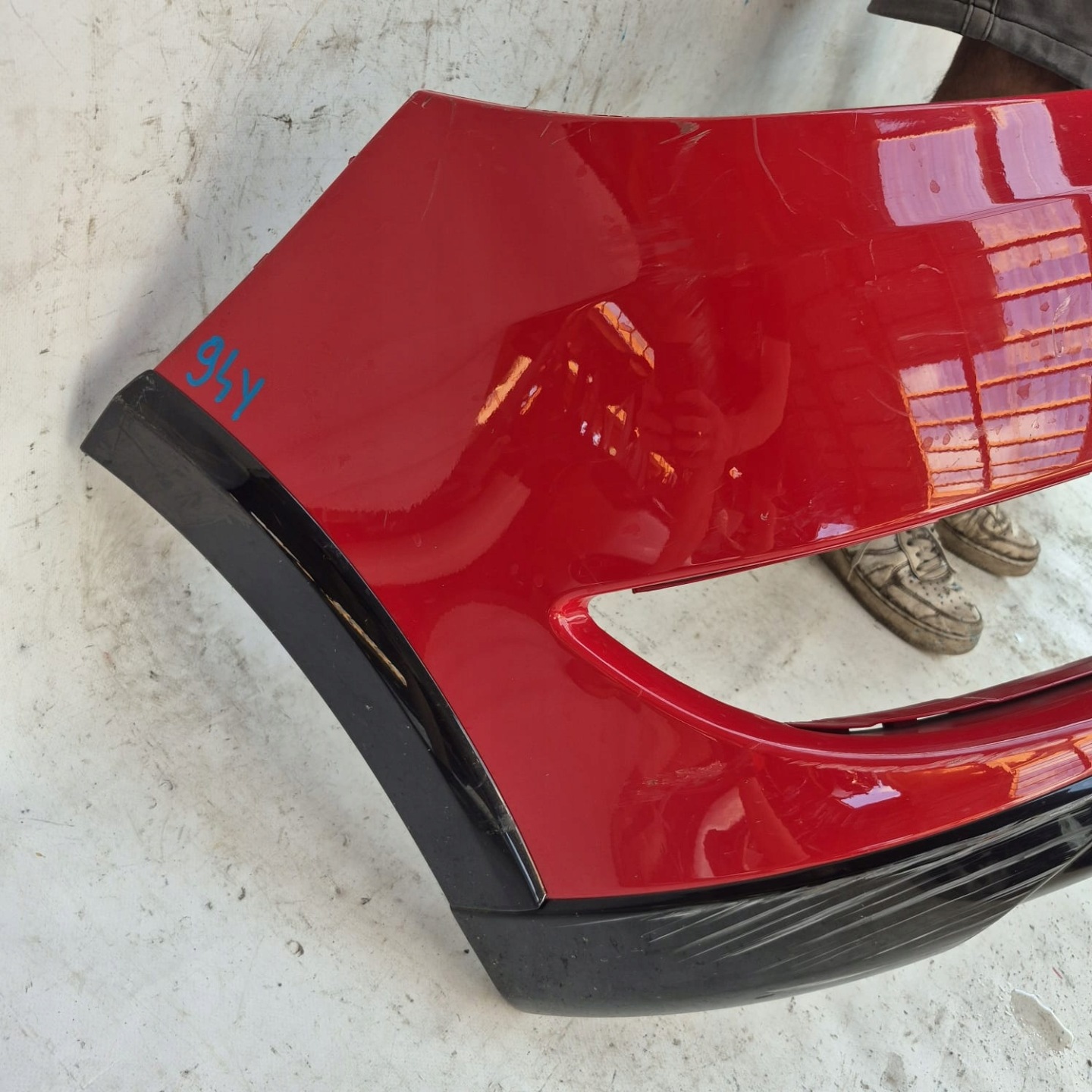 SKODA FABIA II 2 MONTE CARLO LIFT 10-14 bumper front front 5J0807221D