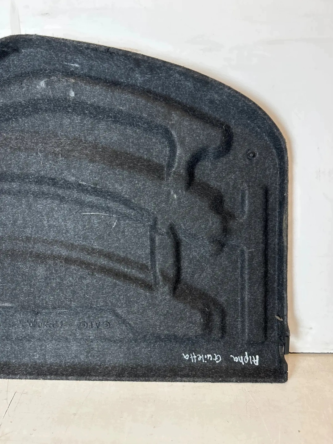 plato boot rear part Alfa Romeo Giulietta