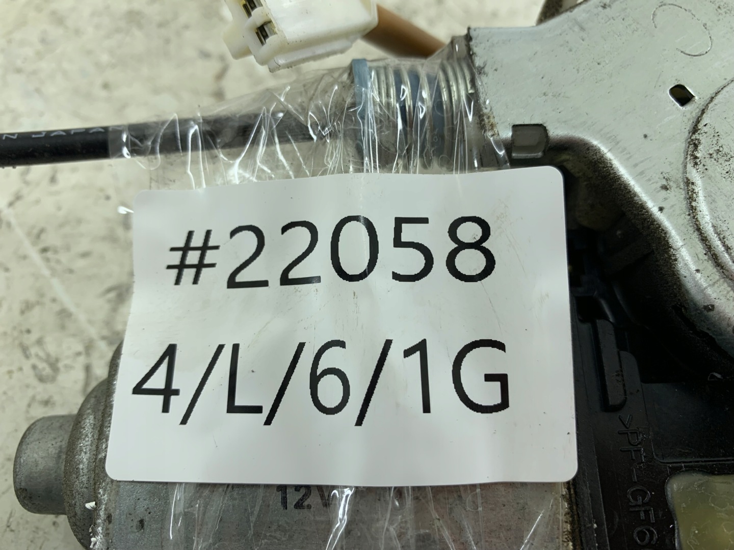 MAZDA PREMACY and mechanism windows right front 862100-3883