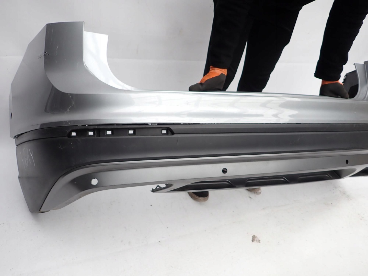 VW TIGUAN II 2 ALLSPACE 17-20 bumper rear part rear PDC