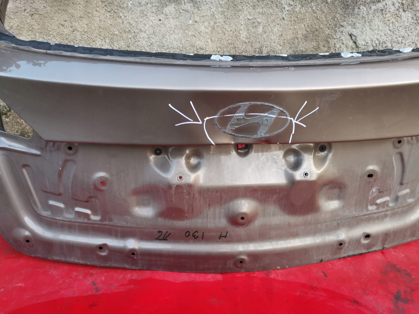 trunk door boot HYUNDAI I30 II KOMBI 2012-2017