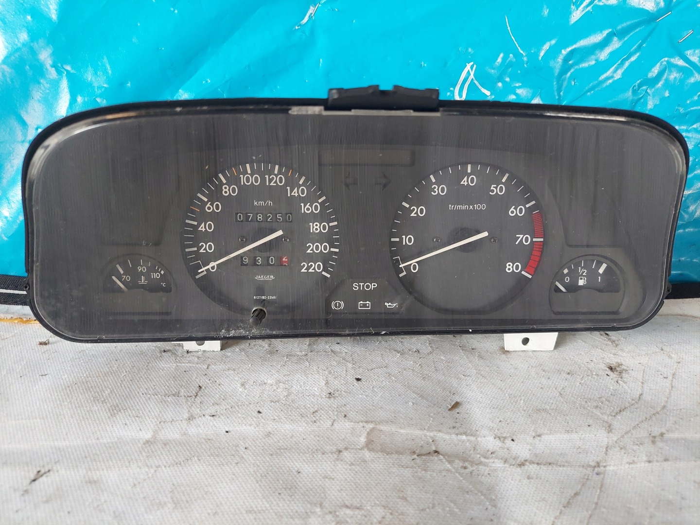 dials clock PEUGEOT 306 1.6 B 9627718280
