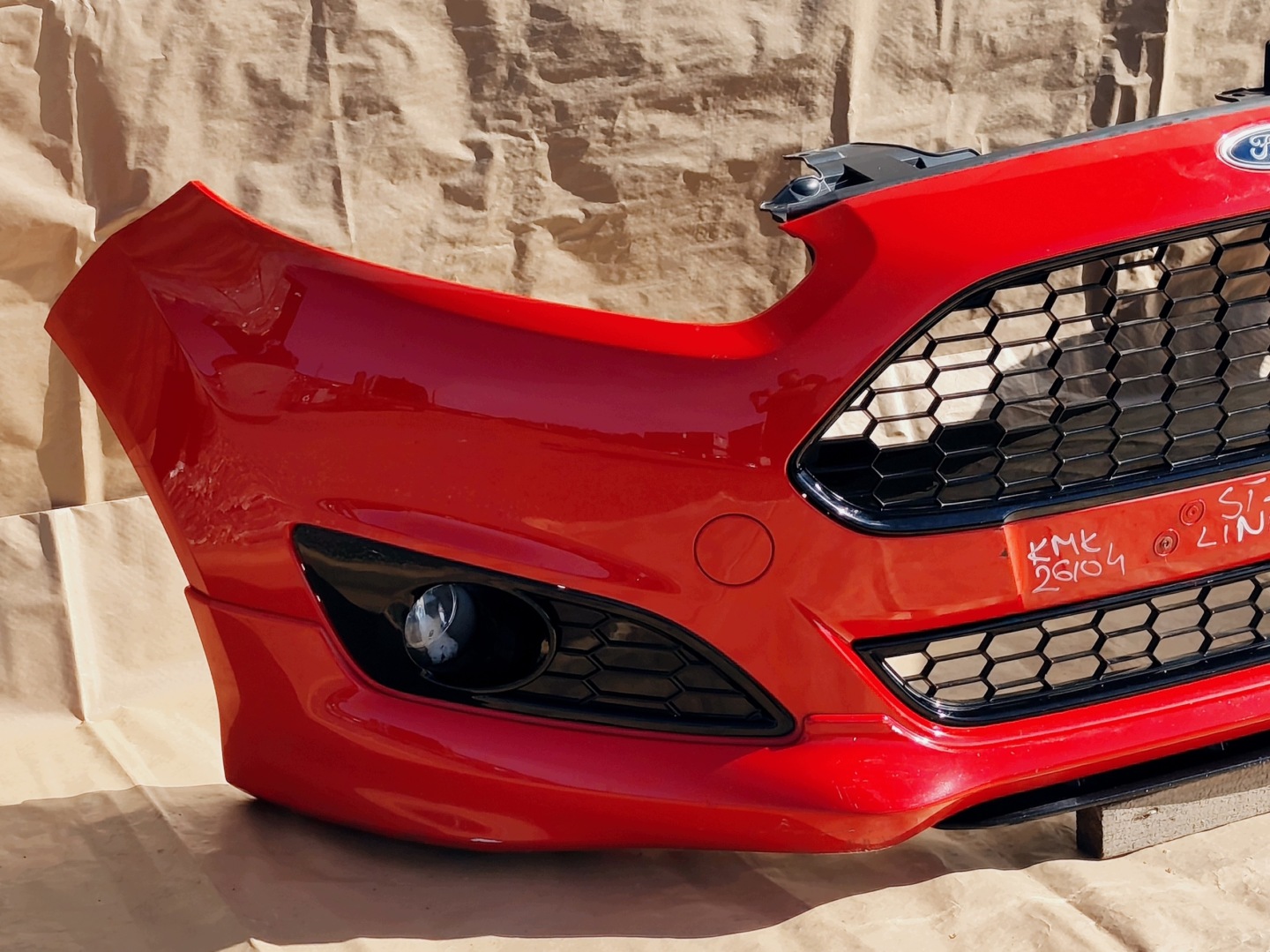 FORD FIESTA MK7 LIFT 2012-2017 ST-LINE bumper front RED RACE original