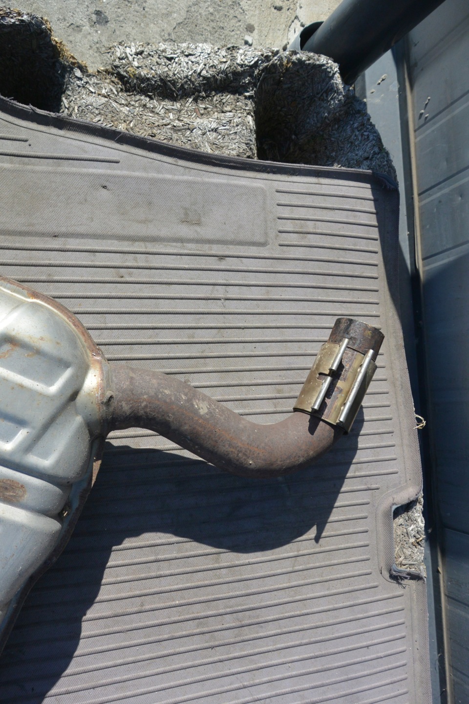 TLUMIK central exhaust pipe AUDI Q7 4L TOUAREG CAYENNE