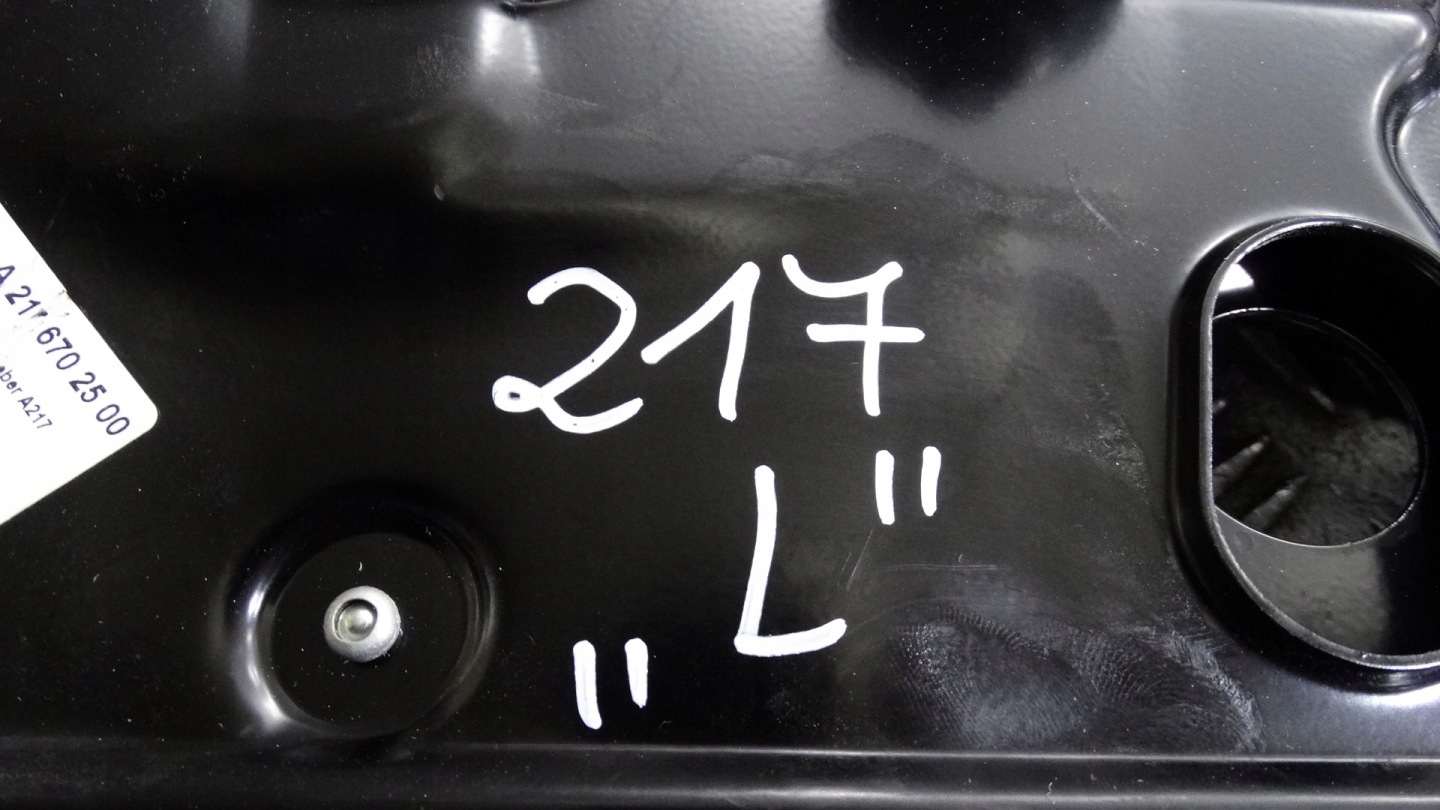 mechanism windows left rear MERCEDES S W217 1