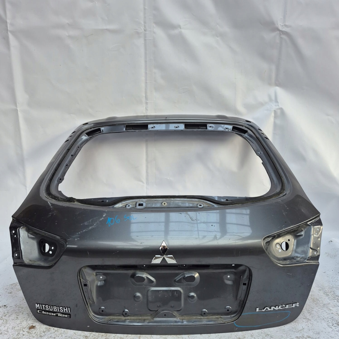 MITSUBISHI LANCER HB 07- trunk door boot rear part