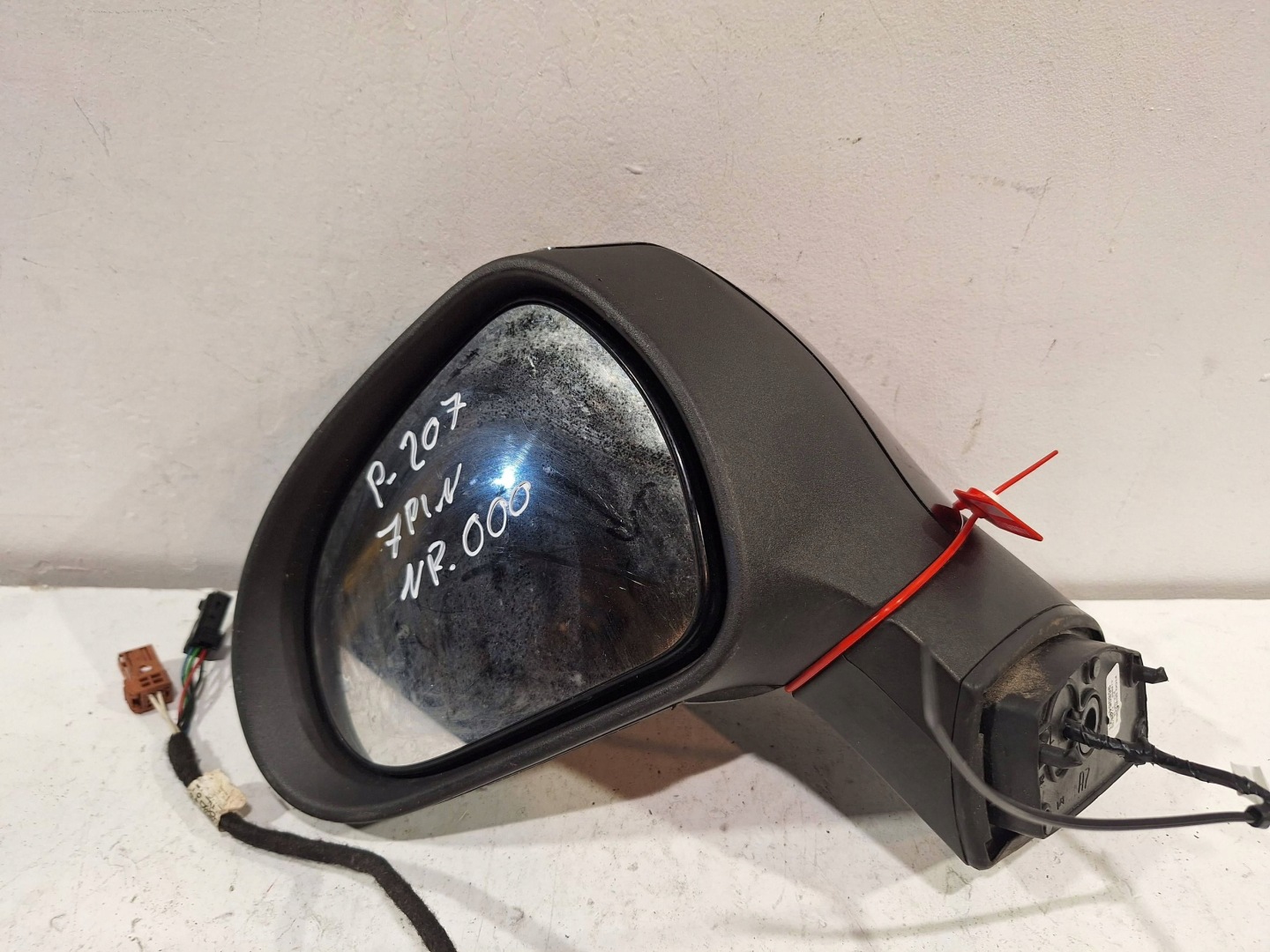 mirror exterior left PEUGEOT 207 7 PIN 06