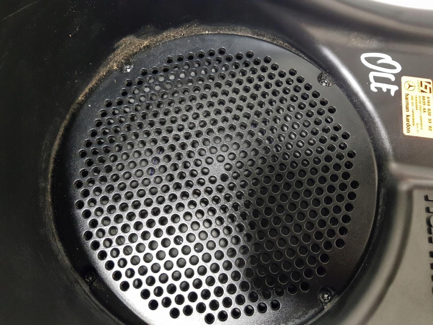 MERCEDES ML GL W164 X164 SUBWOOFER HARMAN KARDON