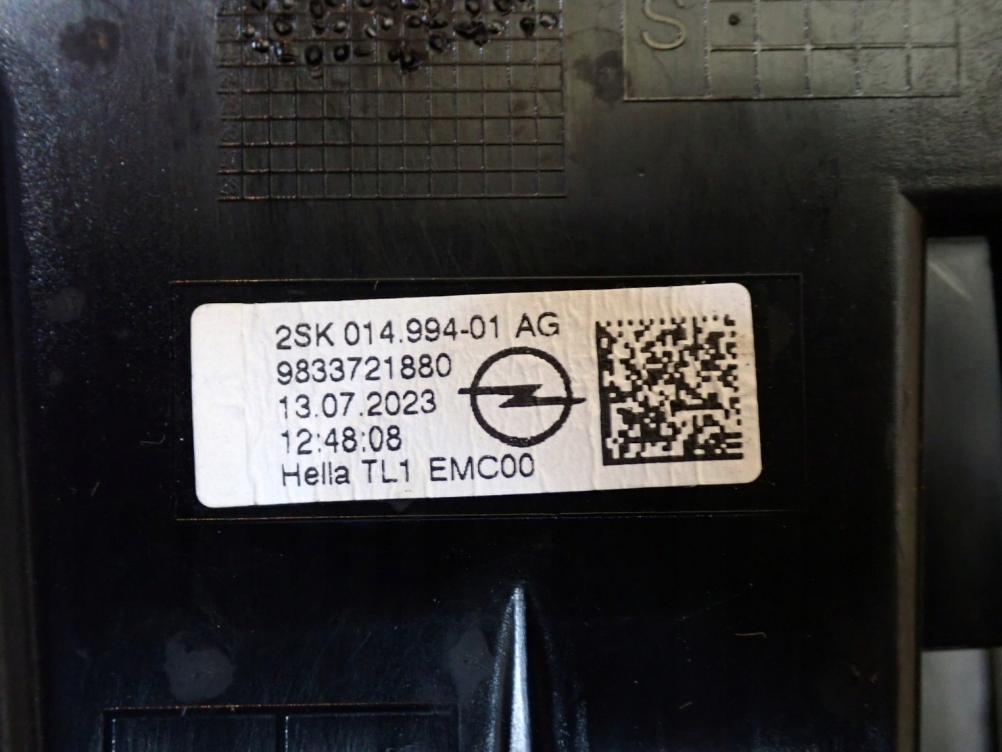 light left rear left rear part OPEL MOKKA 2 II 76 2020- 9833721880