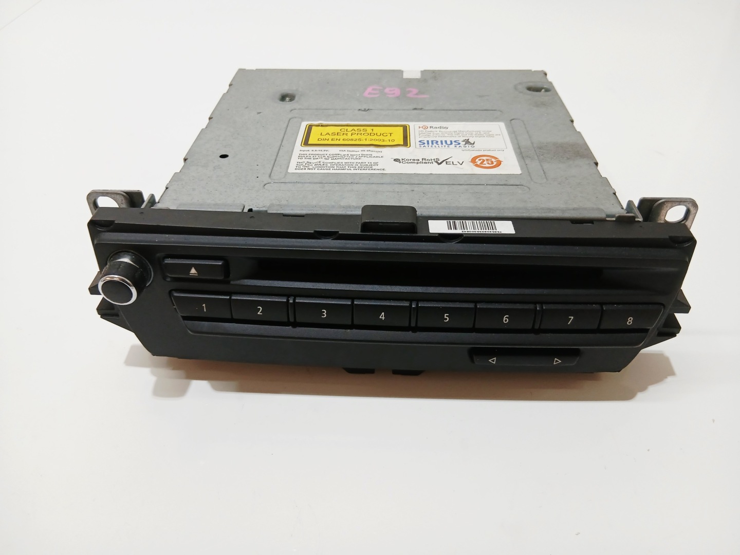 RADIO player navigation devices BMW E90 E92 E93 9263948