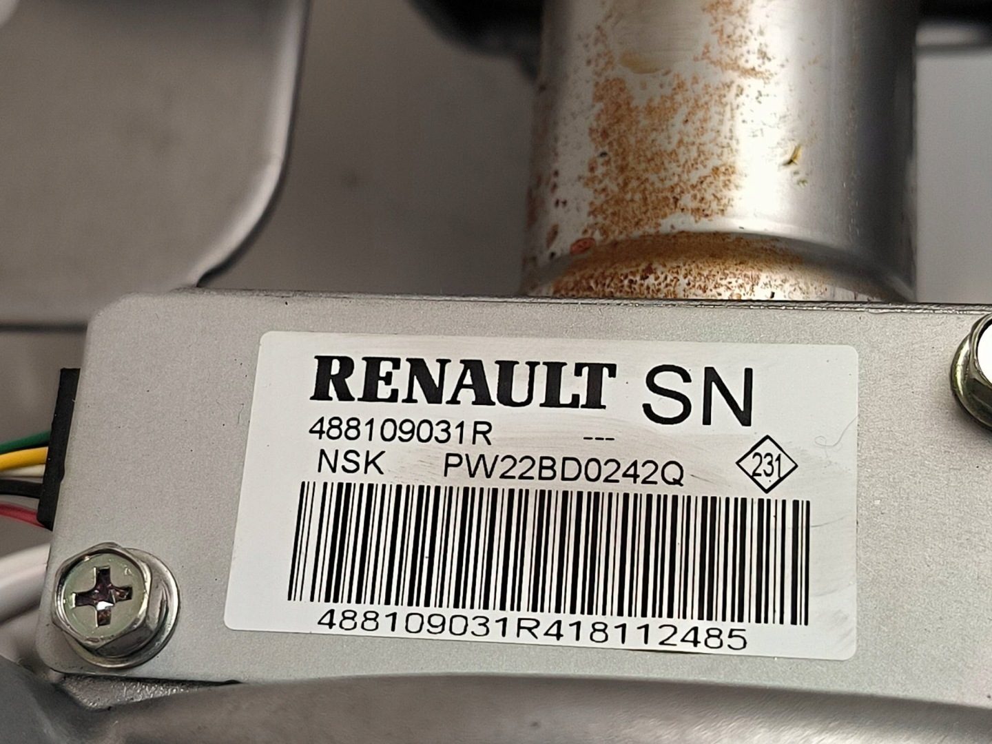 control electrics 488109031R RENAULT MEGANE IV LIFT
