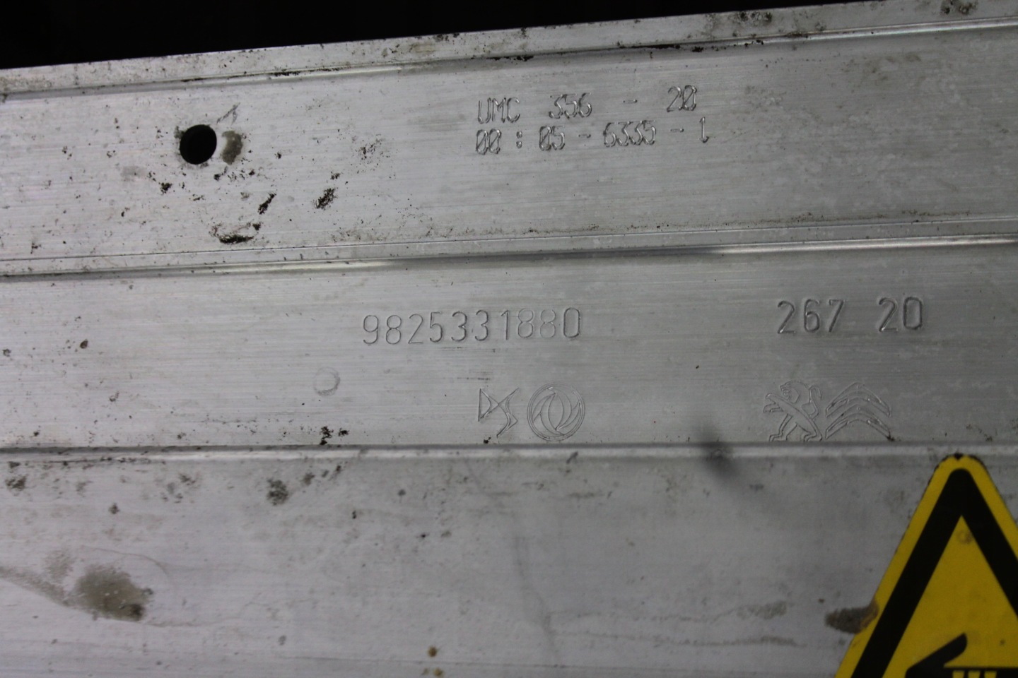 axle beam subframe axle beam PEUGEOT 2008 II 1.5 BHDI 19