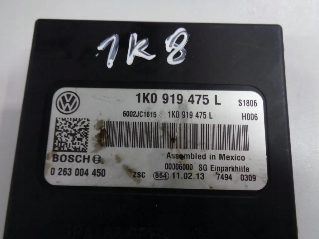 VW SCIROCCO module PDC 10r