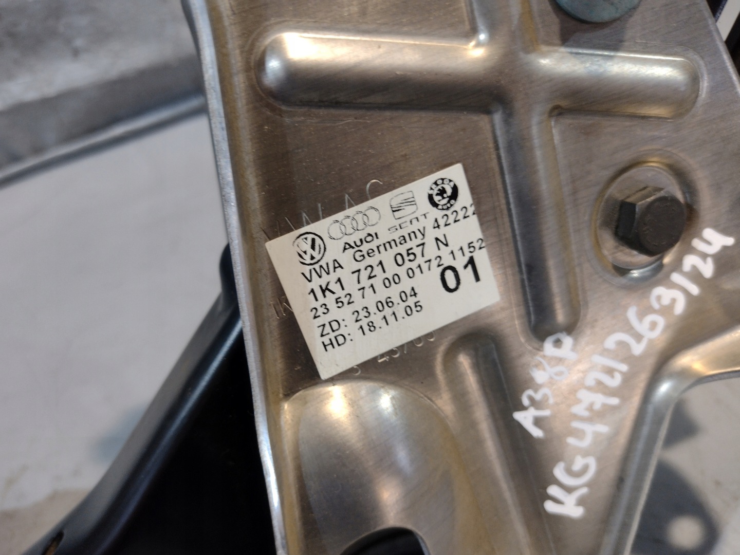 Pedal Bremse Audi A3 8P 2,0TDI 1K1721057N