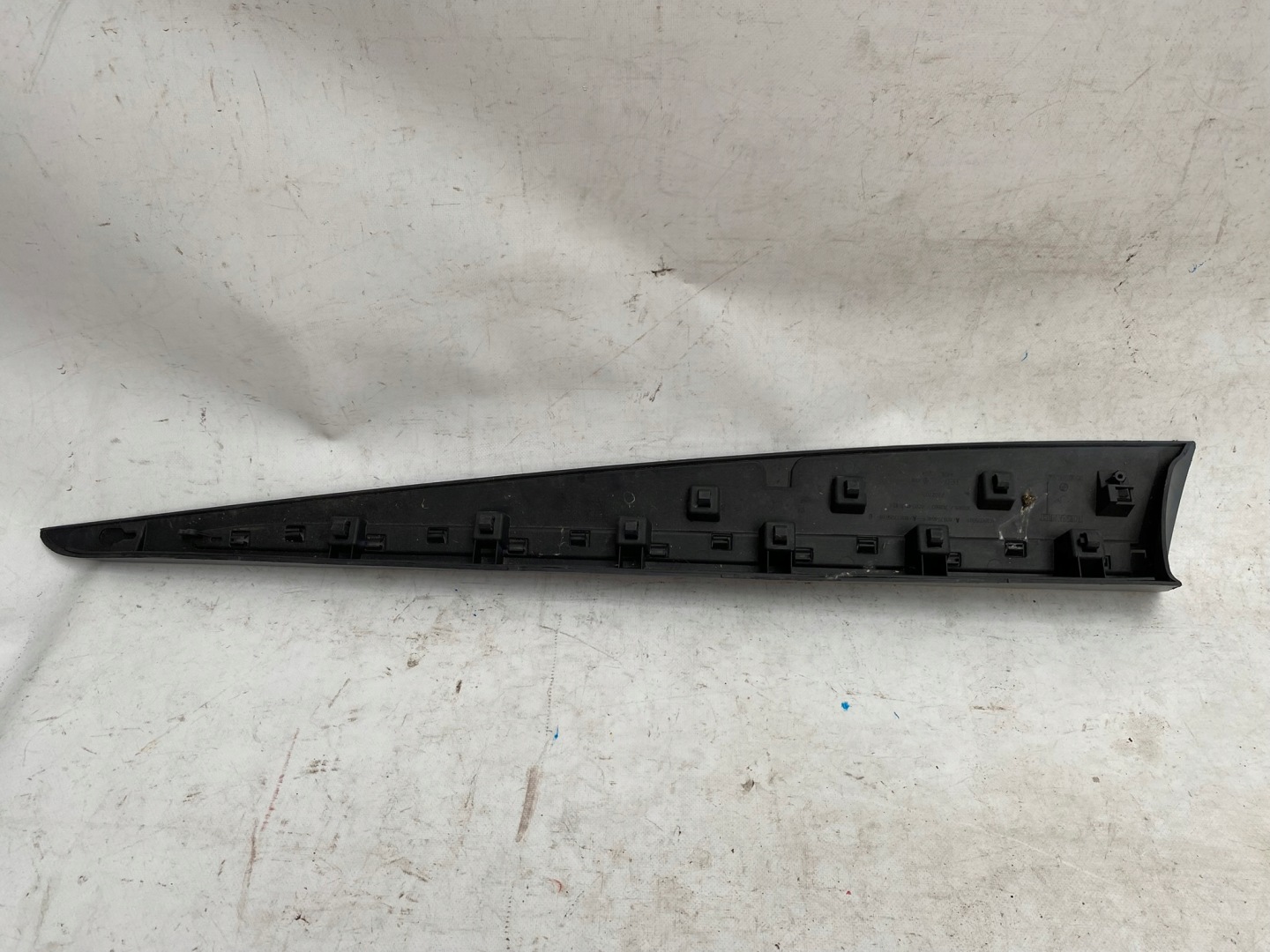 RENAULT CLIO IV 12- moulding door right front 801865598R