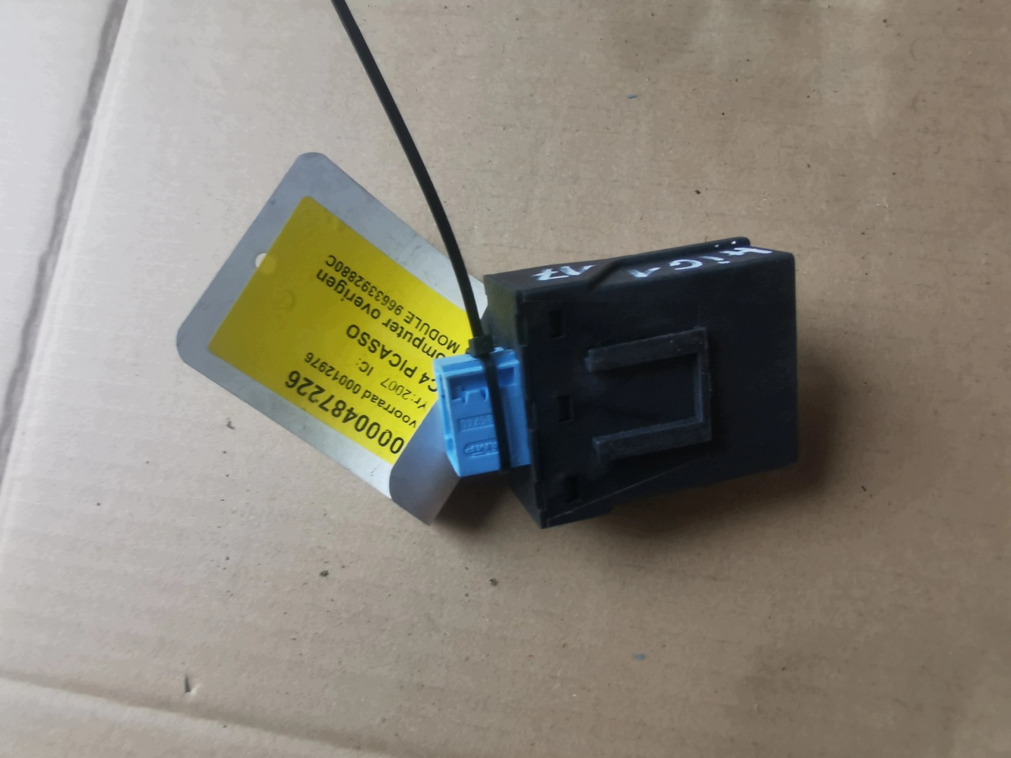 CITROEN C4 PICASSO control unit module ALARMU 9663392880 7339959906