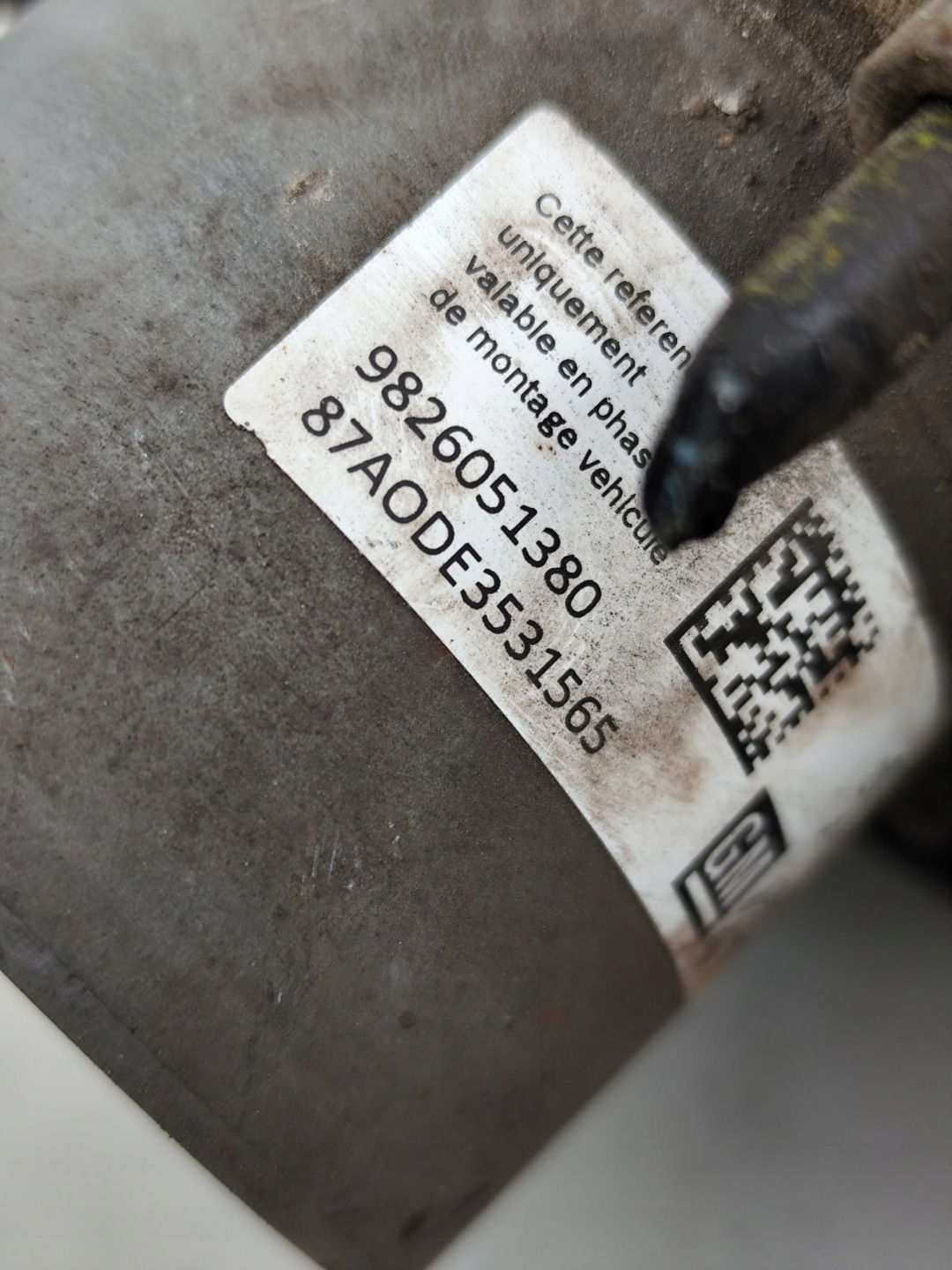 CITROEN C3 III Pumpe ABS bremsen