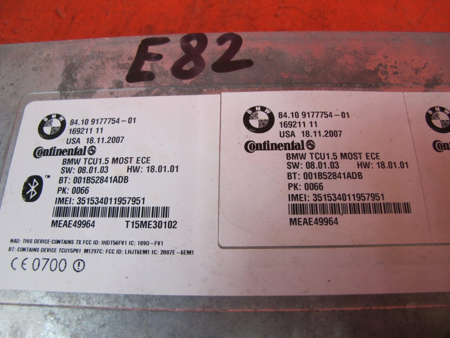 BMW 1 3 E82 E88 E87 E90 E91 UPRAVLJAČKA BLUETOOTH
