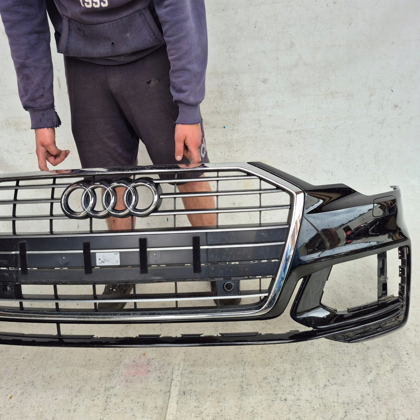 AUDI A6 C8 4K S-LINE 18-23 bumper front front washer