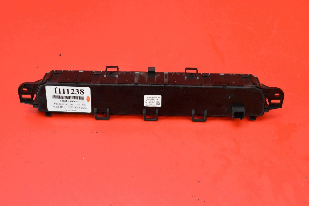 control panel air conditioning devices KLIMY 98340416ZD PEUGEOT PARTNER 3 III 18-24