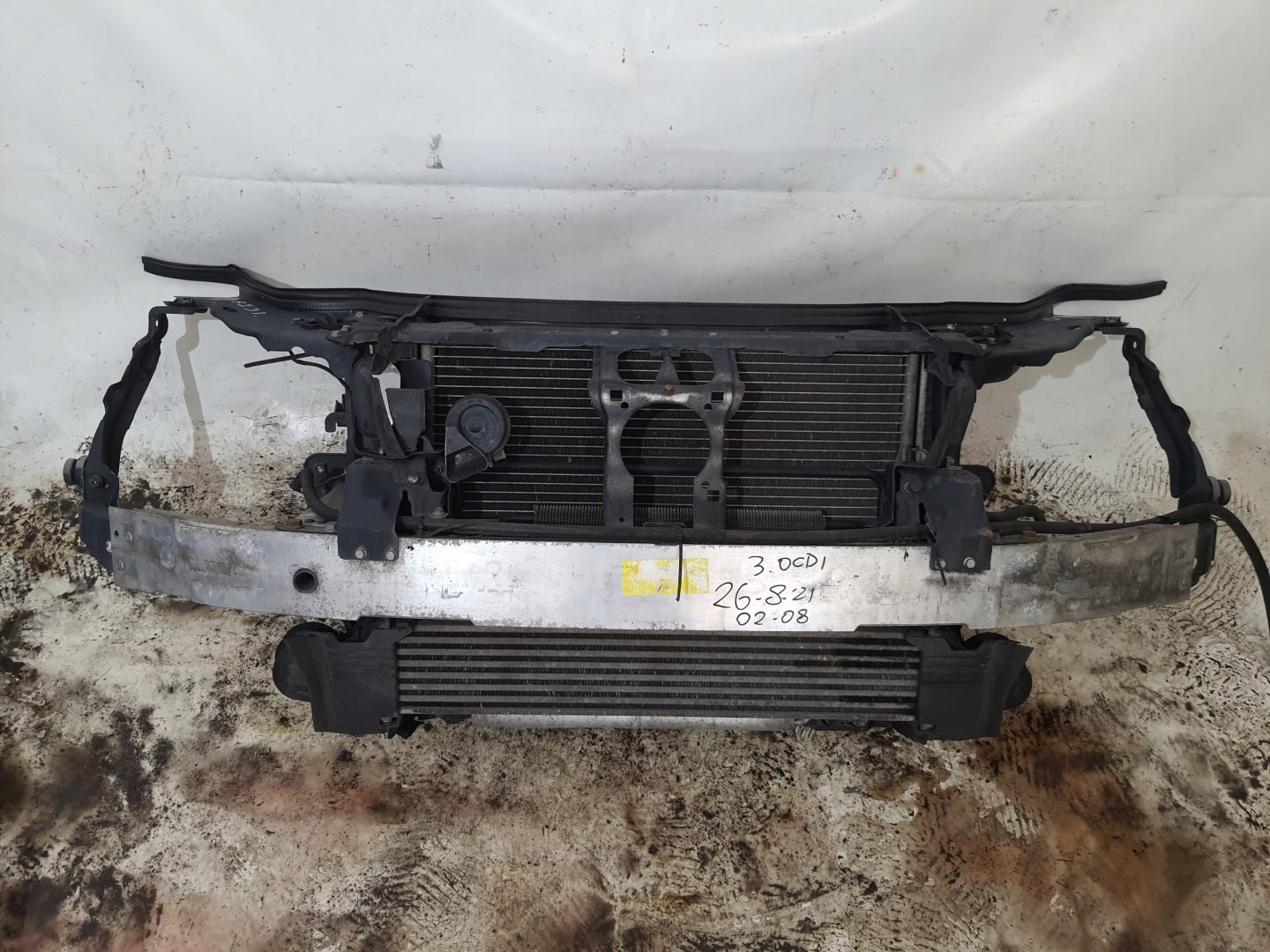MERCEDES E-KLASA W211 02-06 support panel for radiators