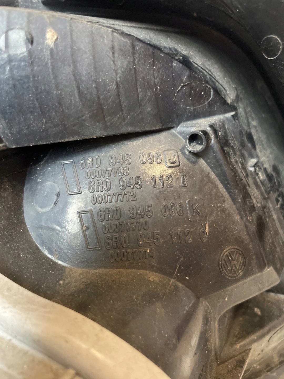 light rear part rear right Volkswagen Polo 6R UK