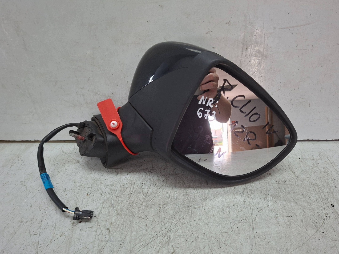 mirror right 9 vertical RENAULT CLIO IV 2012