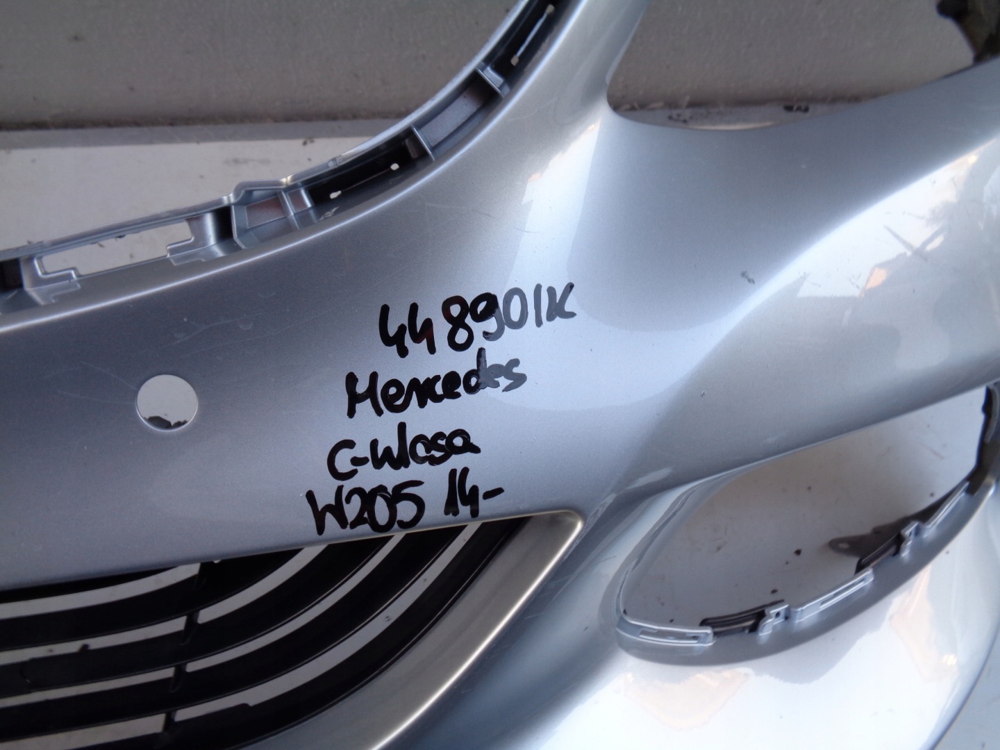 front bumper MERCEDES C-KLASA W205 14- EXCLUSIVE NR 44890