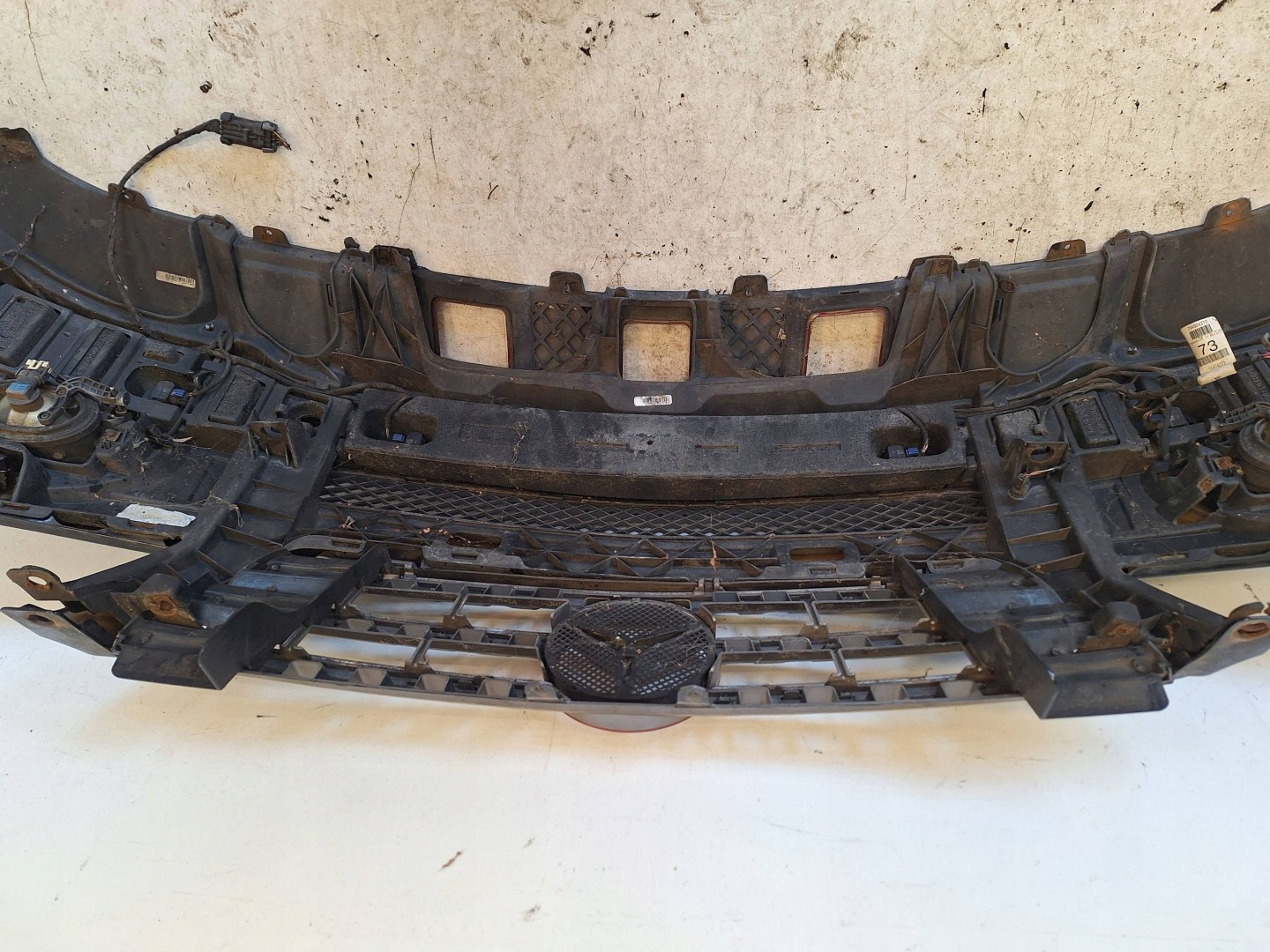 MERCEDES ML W164 05-08 bumper XENON + PDC