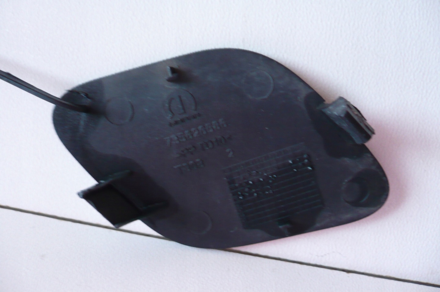 FIAT TIPO II 2015-towing hook cap bumper rear part HATCHBACK