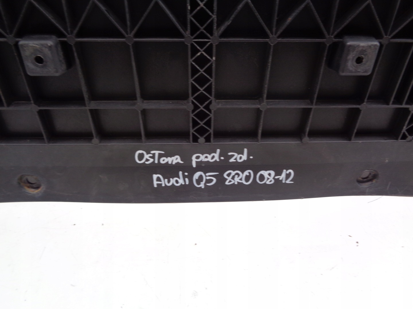 cover below front bumper AUDI Q5 8R 8R0 08-12