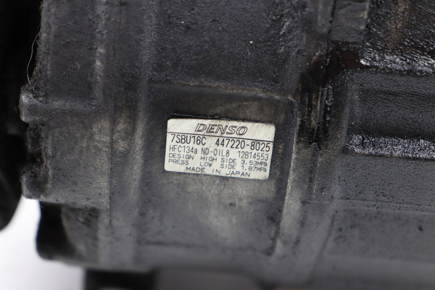 BMW 5 E39 E46 compressor compressor; of the air conditioning 3.0 D 447220-8025 7SBU16C