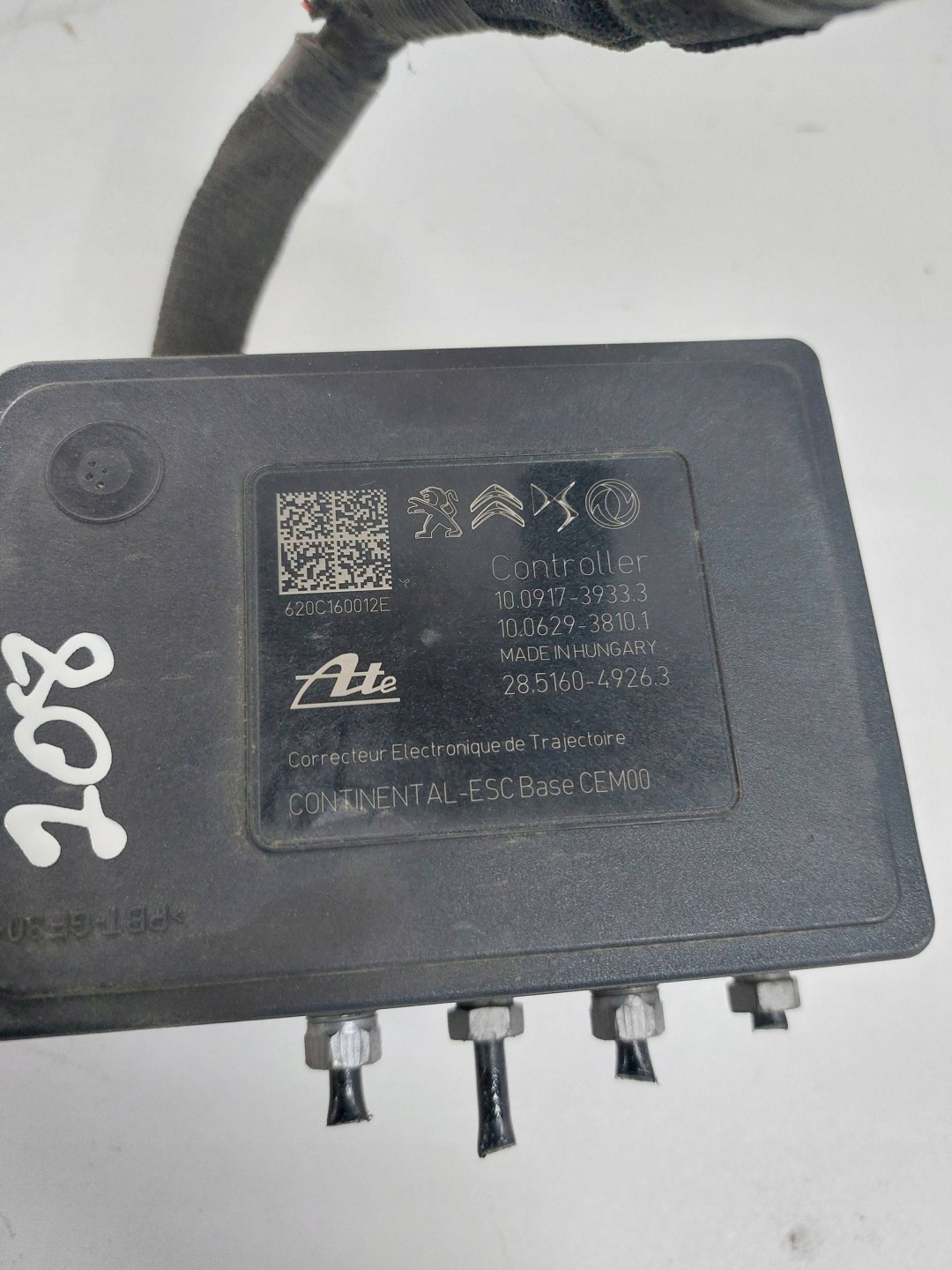 PEUGEOT 2008 II CORSA F control unit pump ABS 9839933780