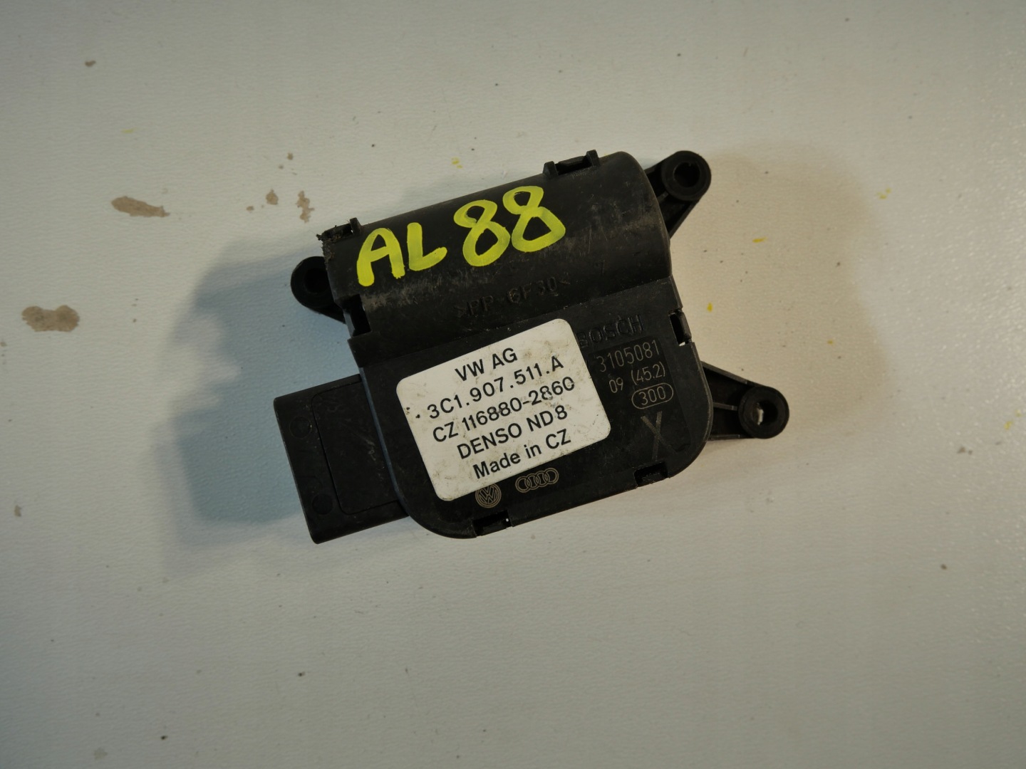 VW SEAT SKODA Micro moteur KLAP Bloc de chauffage complet 3C1907511A