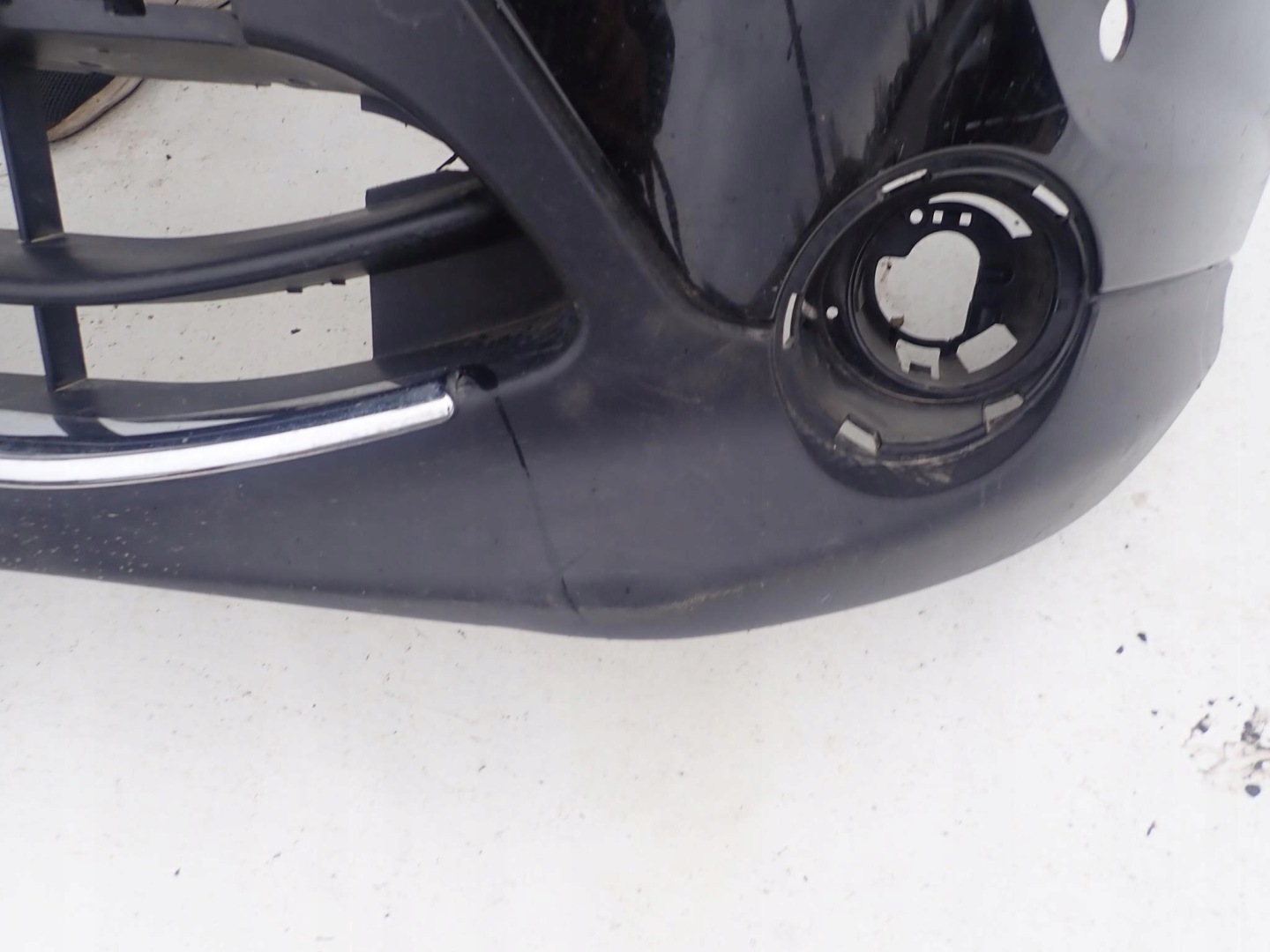 NISSAN QASHQAI II 13-> bumper front PDC CHROM