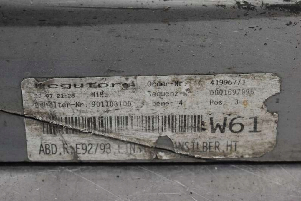 threshold right 354/7 BMW E93 E92 04-10