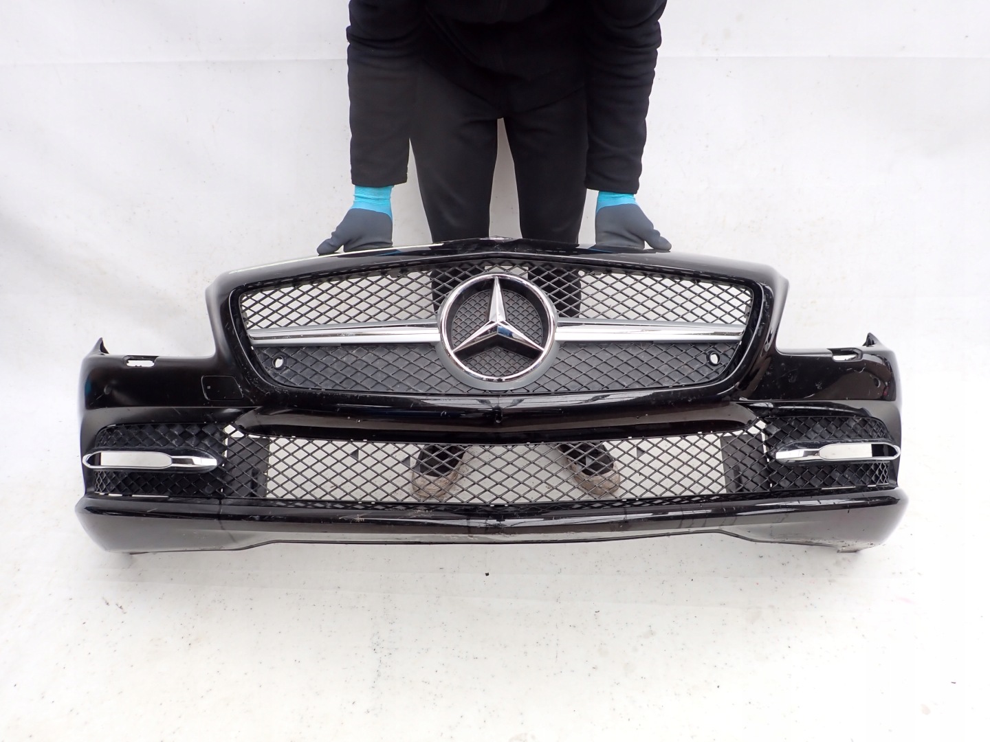 MERCEDES SLK W172 R172 11- bumper front front SPR PDC