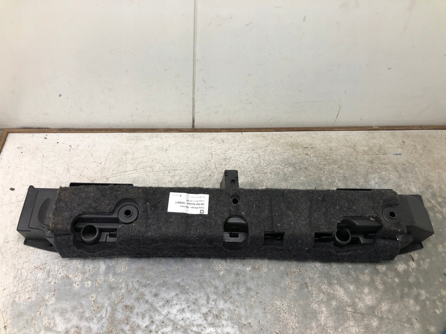passenger compartment sump boot OPEL ZAFIRA C 13295817