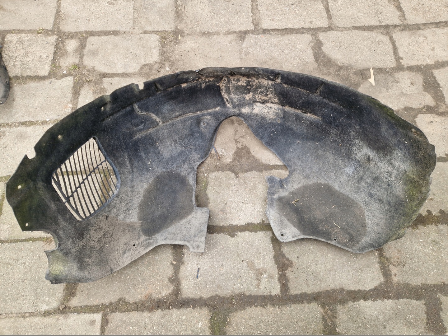 AUDI Q7 4L mudguard left front front 4L0809961E